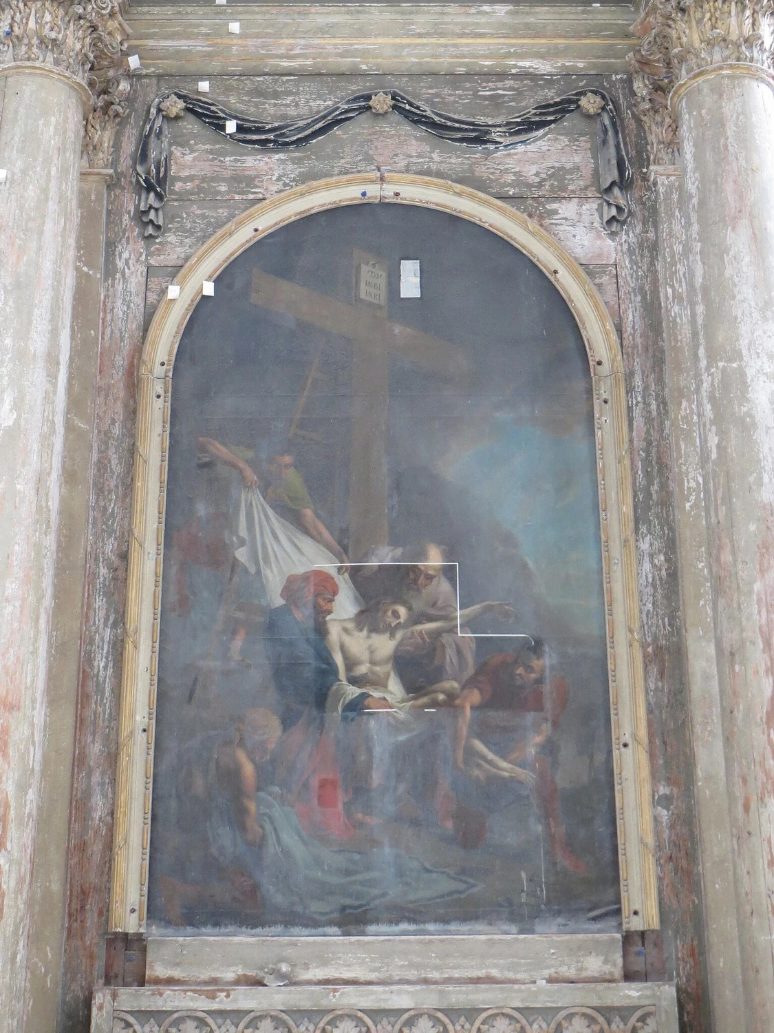 Interno della chiesa di St Jakobi a Stralsund